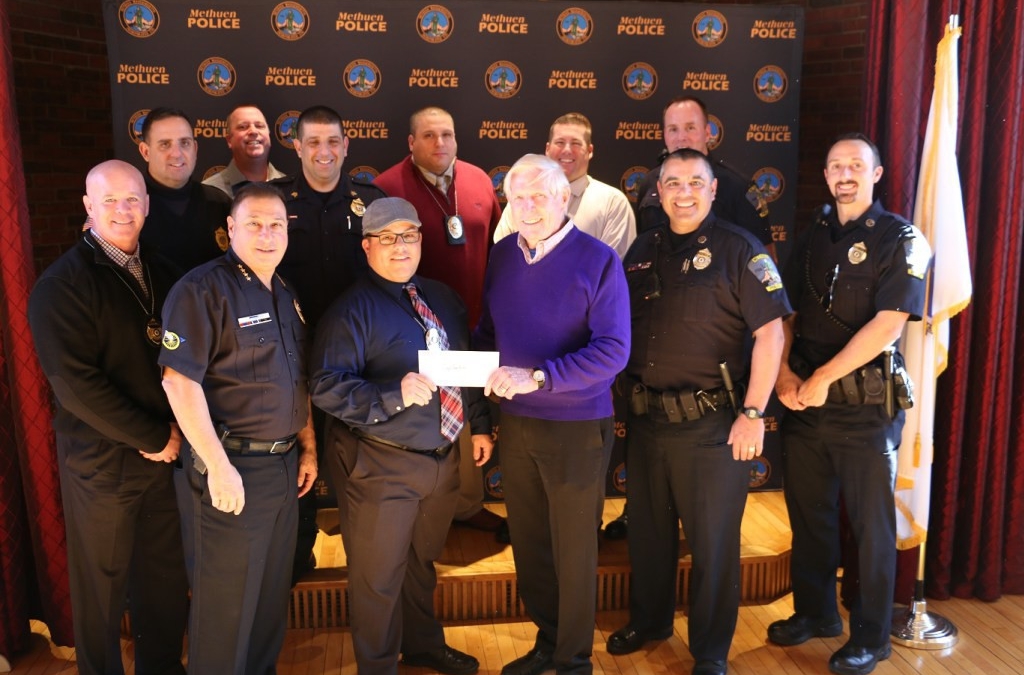 Methuen Police Patrolman’s Union Donates $3,400 to CFKWC