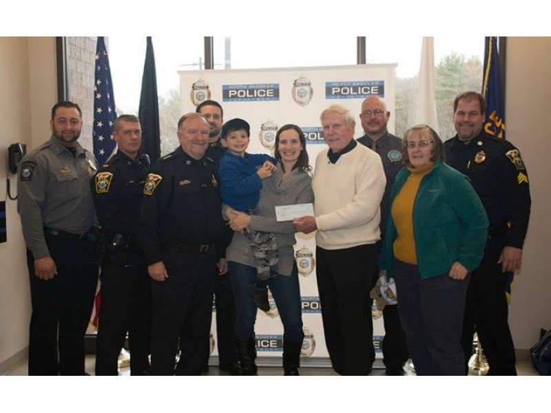 North Andover Police Assist 4-Year-Old Cancer Patient’s Family