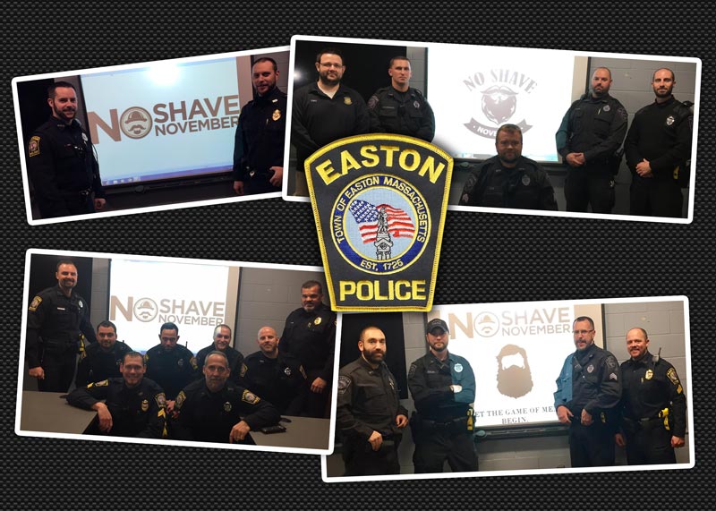 Easton MA Police No Shave November