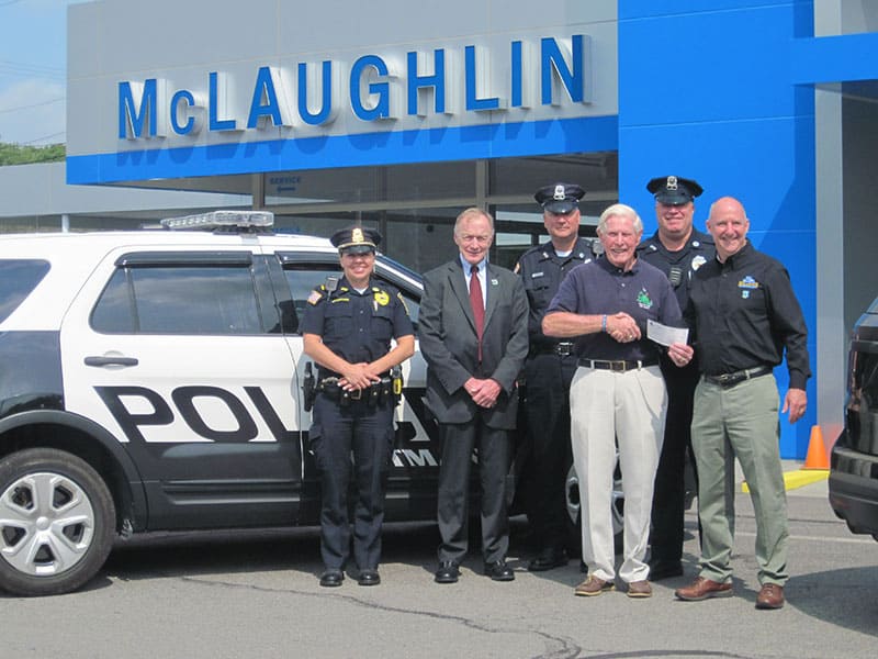 McLaughlin Chevrolet of Whitman Mass. stands with CFKWC