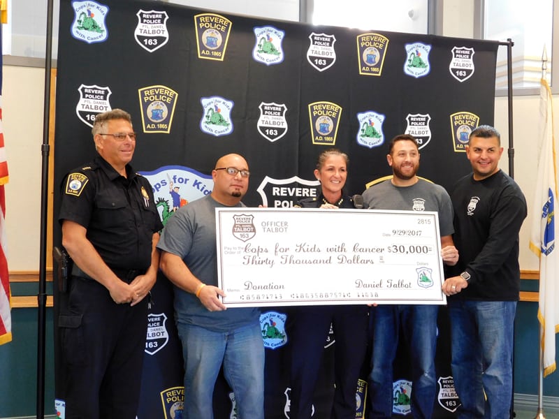 Revere PD Raises $30,000 at Charity Event
