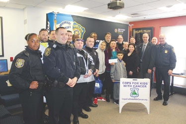 Chelsea Police, Cops for Kids with Cancer Assist Local Family