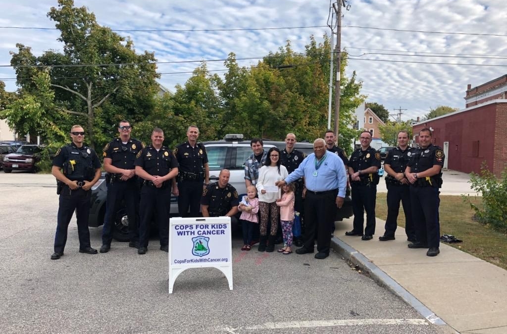 CFKWC and Rochester, NH. Police Department Make Donation To 3-Year-Old