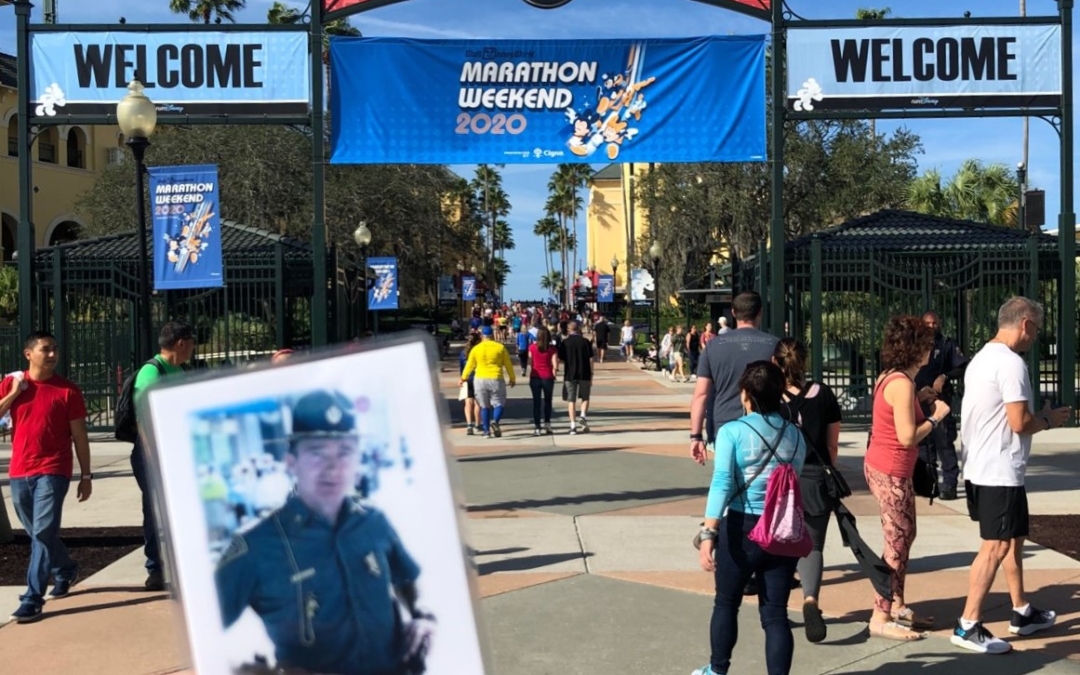 MA State Police Trooper, Matt Covino joins in on Disney’s “Marathon Weekend” in memory of Billy Coulter