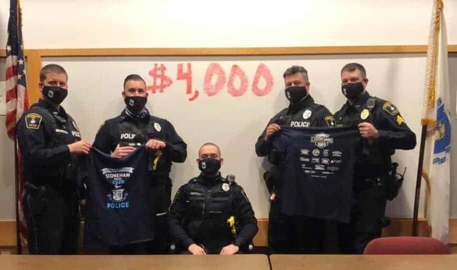 Thank you to the Stoneham PD for raising $4,000 for the No Shave November