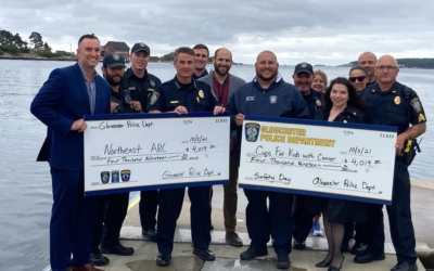 Over $8,000 Raised from this years Safety Day – Gloucester Police Department & Northeast Arc