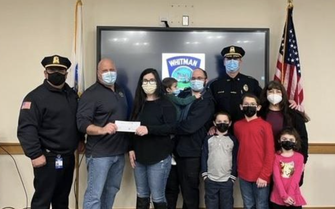 Local Whitman Family Receives Donation From CFKWC