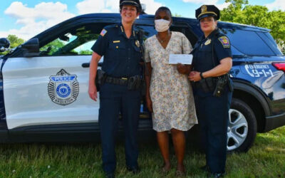 Today Chief Helena Rafferty, of CFKWC made a donation to a 9 year old in Brockton Mass.