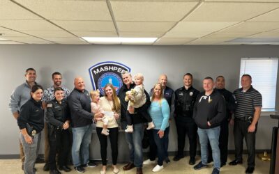 CFKWC makes donation to Chloe Kincade-Krean and her parents at the Mashpee PD
