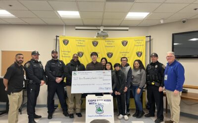 Donation to 17 year old Neo Phommachanh with Southbridge Police Dept