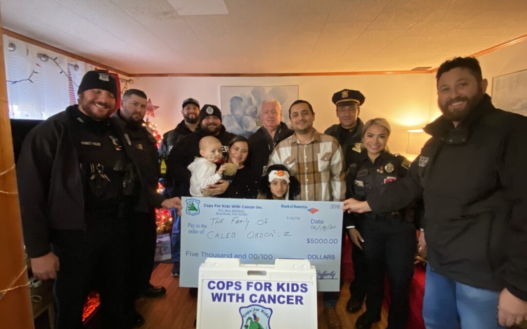 CFKWC made a donation to 2 year old Caleb Ordonez and his family