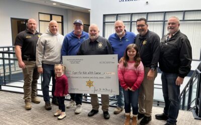County of Plymouth Sheriff office give very generous donation of $8,647.00 that they raised for NSN
