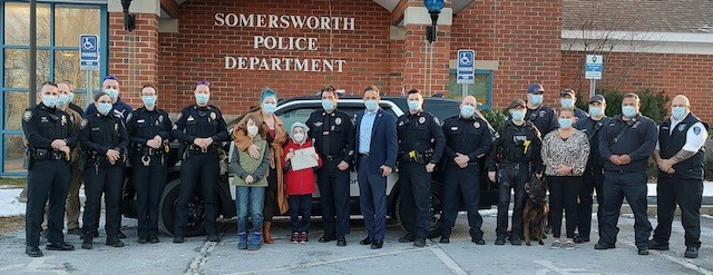 CFKWC presented on 1/10 at the Somersworth, NH Police Department