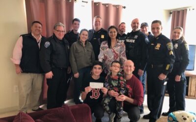 CFKWC visited the Berisha family in Winthrop and met with 5 year old Erik, his mother Nora, dad Albert, and big brother Noah.
