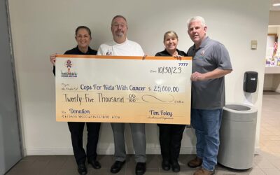THANK YOU to Beth & Steve Heffler, who raised $25,000 at their annual Connor Heffler Golf tournament