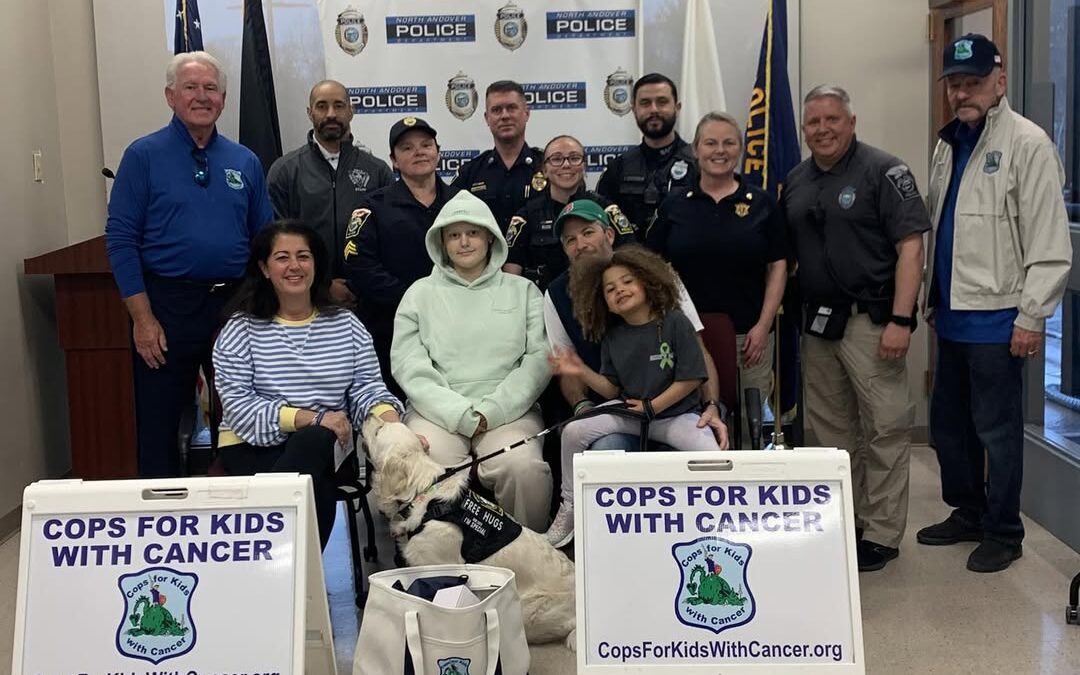 North Andover Police Department with Anna Consoli (15 yrs)