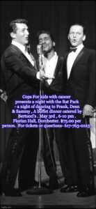 Rat Pack Event May 3rd 2025