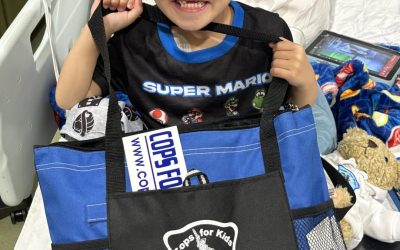 CFKWC made a donation to 4 Year old Santino Dimezza, age 4 and his family, at Hasbro Children’s Hospital