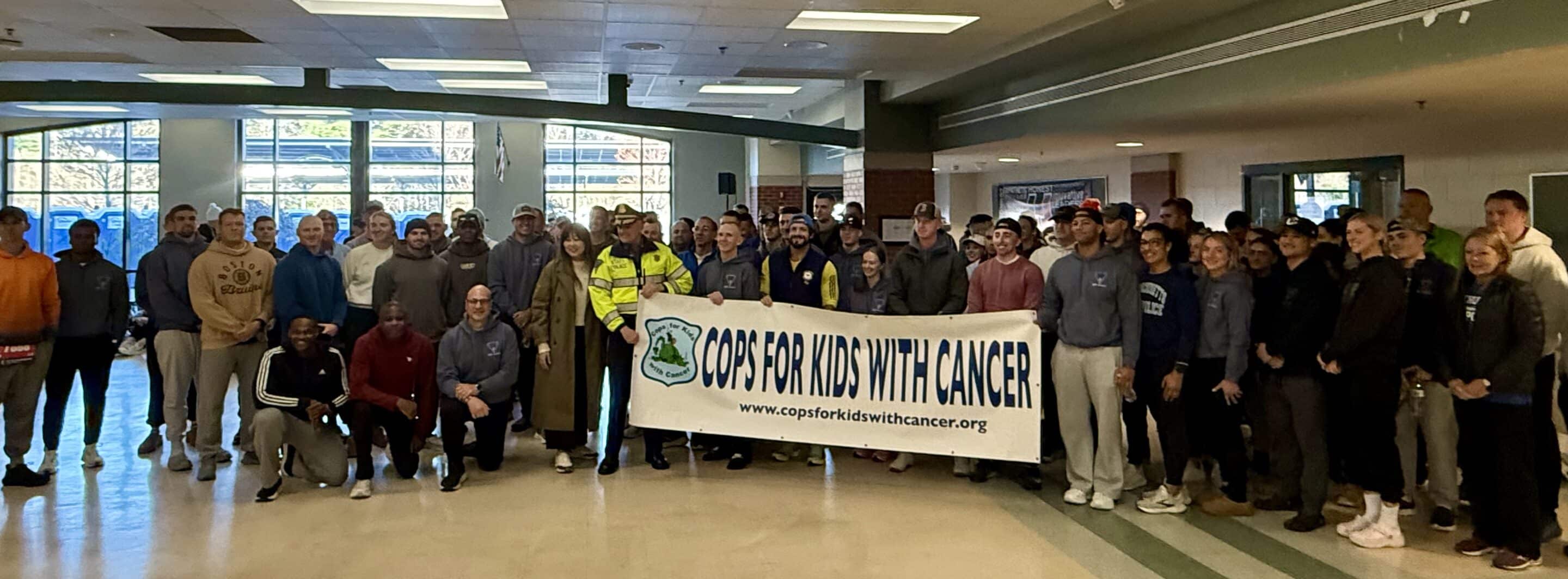 All the runners and volunteers of the of the 2026 Official Boston Marathon Charity Team benefiting Cops for Kids with Cancer.